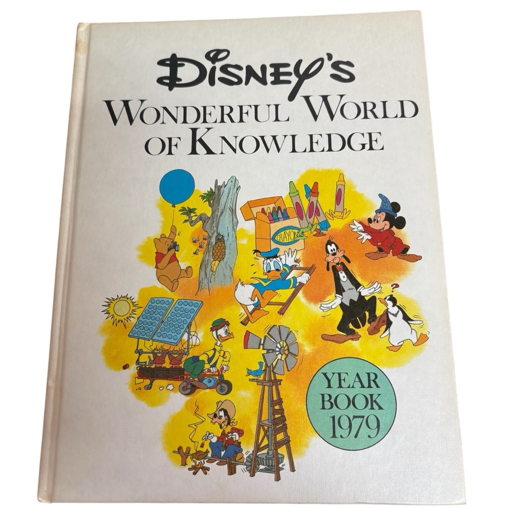 Disneys Wonderful World of Knowledge Yearbooks 1977-1984 Lot - Picture 6 of 16